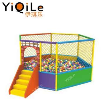 YiQiLe high quality kids game pool toys soft ball pool enclosure ocean ball pool for kindergarten durable funny playing for sale